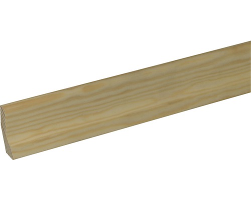 Sockelleiste SF 266 Fichte/Kiefer roh 16x44 mm L:2400 mm Holzlatte aus Nadelholz