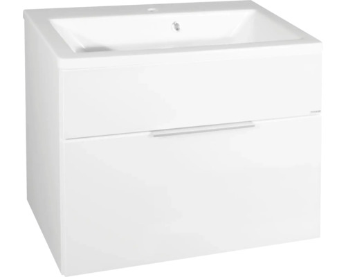 Waschbeckenunterschrank Fackelmann Style 59x79,5x49 cm ohne Waschbecken weiß