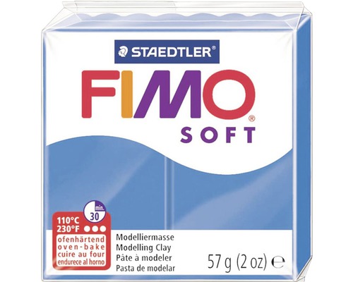 Fimo Soft pazifikblau 57g