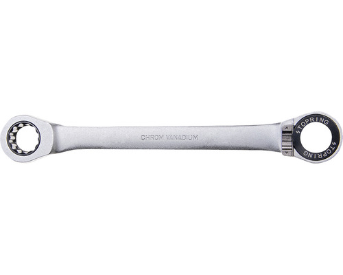 E-Z Ratschenschlüssel Nicht Umkehrbar – 17x19 Mm, Extra Langer Schaft, Rot, ASME/ANSI Konform