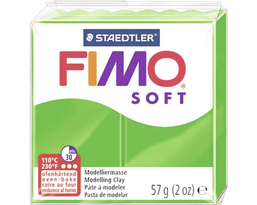 Fimo Soft tropischgrün 57g