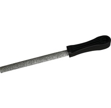 Nadelfeile mit schwarzem Griff
