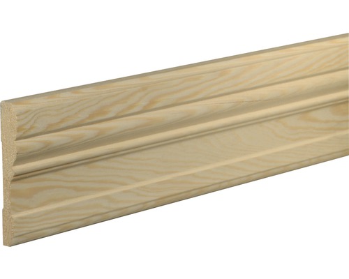 Bekleidungsleiste SF297 Fichte/Kiefer - 2400 x 112 x 19 mm Holzfußleiste