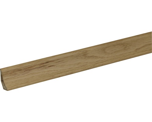 Sockelleiste S30 Eiche lackiert astfrei 16 x 30 x 2400 mm Holzleiste aus Eiche