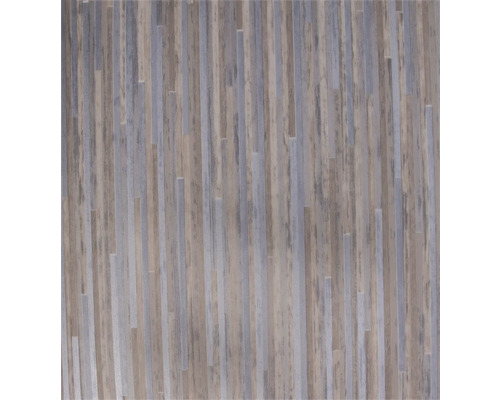 PVC Elara Feinstabparkett weiß metallic 300 cm breit (Meterware)