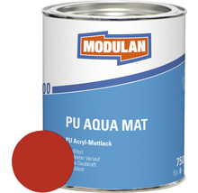 Dose PU Aqua Matt Acryllack mit Farbbeispiel