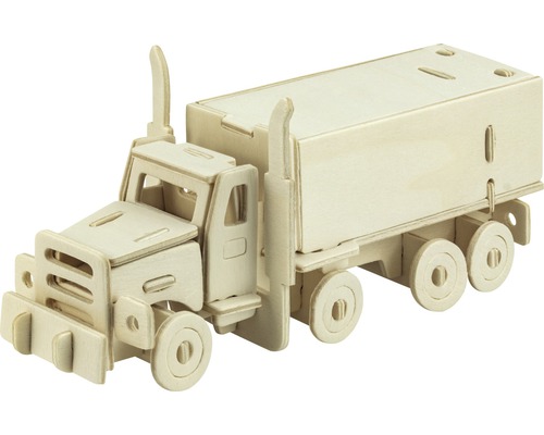 Modell eines Holzlastwagens