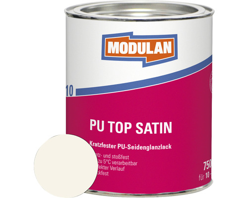 MODULAN 6110 PU Lack Top Satin RAL 9010 reinweiß 750 ml MODULAN 6110 PU Lack Top Satin RAL 9010 reinweiß 750 ml