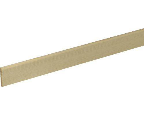 Tischkantenleiste Fichte/Kiefer roh - 2400 x 29 x 4 mm Holzleiste