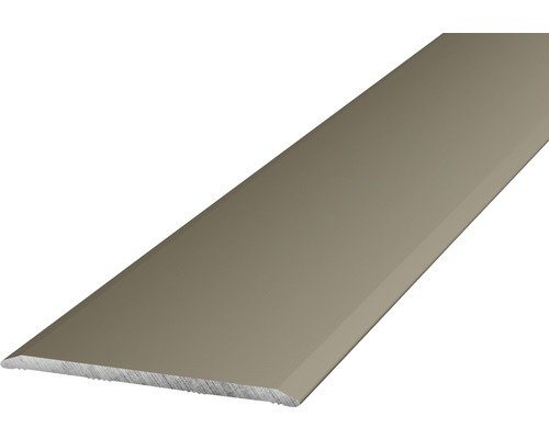 Prinz Übergangsprofil Alu Edelstahl matt selbstklebend 40 x 1000 x 2 mm Aluminiumprofil