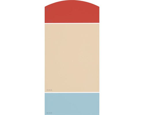 Farbmusterkarte A10 Die Farbklassiker - Frische Fünfziger 21x10 cm