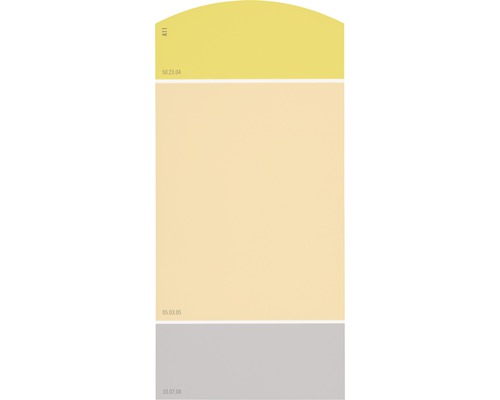 Farbmusterkarte A11 Die Farbklassiker - Frische Fünfziger 21x10 cm