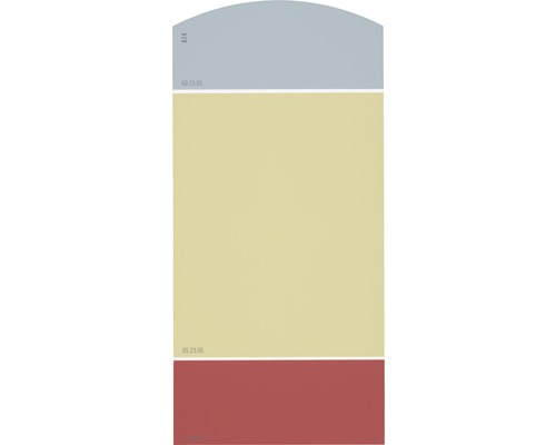 Farbmusterkarte A14 Die Farbklassiker - Goldene Zwanziger 21x10 cm