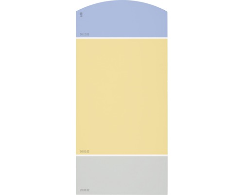 Farbmusterkarte A18 Die Farbklassiker - Goldene Zwanziger 21x10 cm