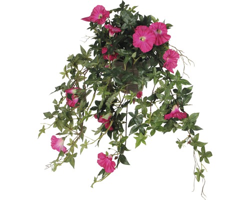 Hänge-Kunstblume Petunie Höhe: 25 cm rosa