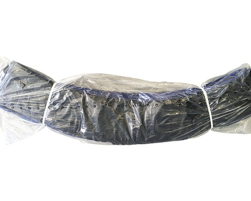 Verpackte Dachrinnen in einer Reihe