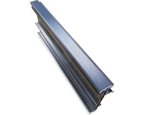 Verbreiterungsprofil ARON Comfort 15 mm weiß / titan L:2200 mm Aluminiumprofil
