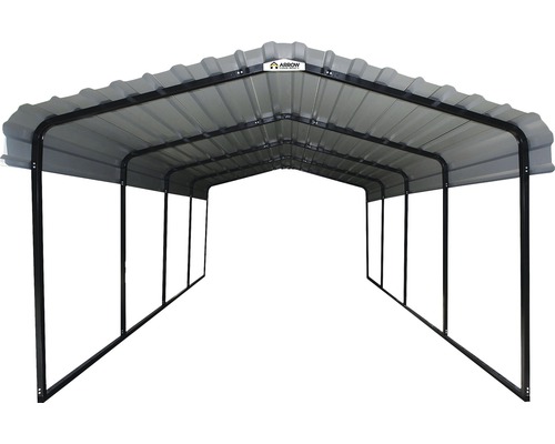 Metallcarport mit Stahlrahmen