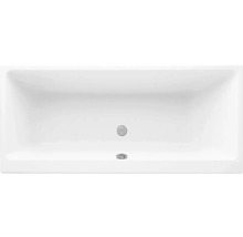 Rechteckige Badewanne mit Abfluss