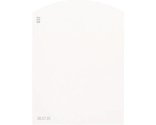 Farbmusterkarte D32 Off-White Farbwelt rot 9,5x7 cm