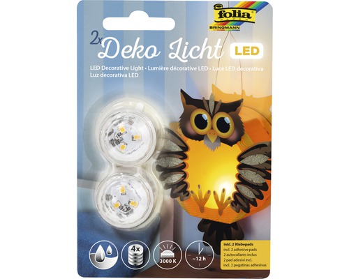 Deko Licht LED 2-teilig Packung mit zwei LED Dekoleuchten