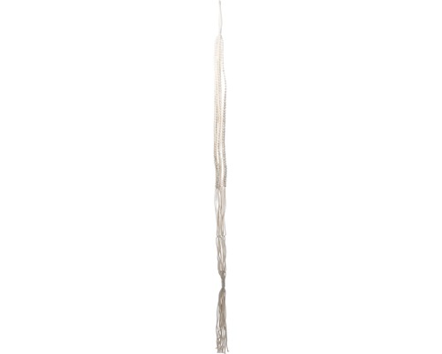 Makramee Blumenampel L 120 cm Baumwolle weiß Makramee Blumenampel L 120 cm Baumwolle weiß