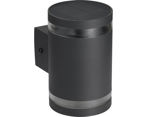 Solarbetriebene Wandleuchte für den Außenbereich