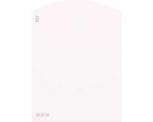 Farbmusterkarte D37 Off-White Farbwelt rot 9,5x7 cm