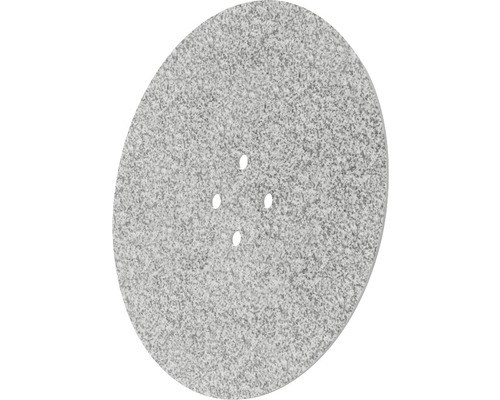 Sonnenschirmständer Doppler Grauer Granit 5 kg Aluminium Schleifscheibe mit vier Löchern