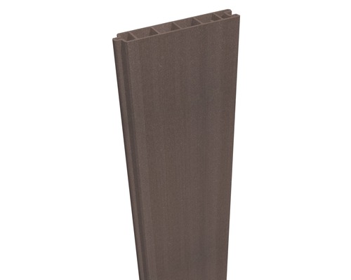 Sombra Füllung WPC 27er 180 cm tropical brown Nut-Feder-Profilbrett aus Holz