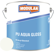 Farbeimer mit Acryl-Glanzlack von Modulan, 2,5 Liter
