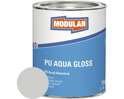 MODULAN 6200 PU Lack Aqua Gloss RAL 7035 lichtgrau 750 ml MODULAN 6200 PU Lack Aqua Gloss RAL 7035 lichtgrau 750 ml