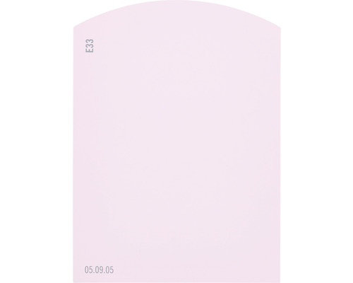 Farbmusterkarte E33 Off-White Farbwelt lila 9,5x7 cm