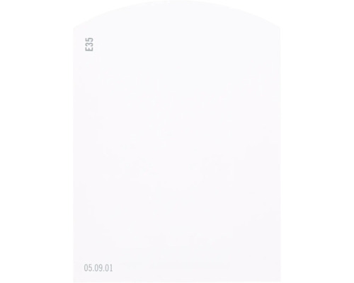 Farbmusterkarte E35 Off-White Farbwelt lila 9,5x7 cm