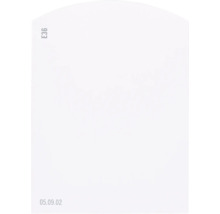 Farbmusterkarte E36 Off-White Farbwelt lila 9,5x7 cm