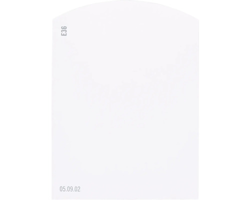 Farbmusterkarte E36 Off-White Farbwelt lila 9,5x7 cm
