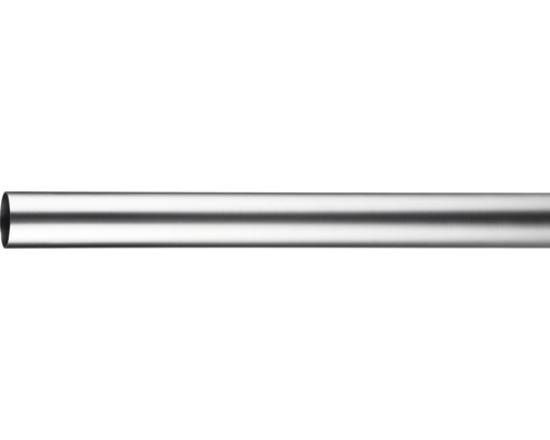 Vorhangstange Narvik, Carpi edelstahl-optik 120 cm Ø 16 mm Edelstahlrohr