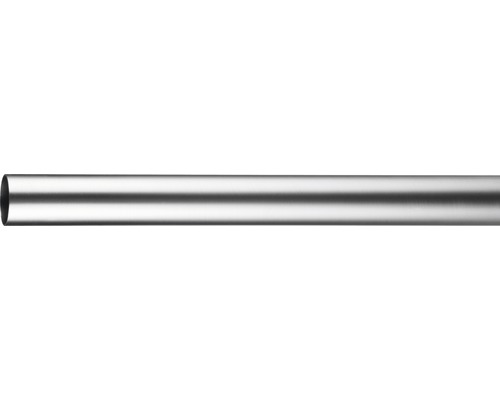 Vorhangstange Narvik, Carpi edelstahl-optik 160 cm Ø 16 mm Rohr aus Metall