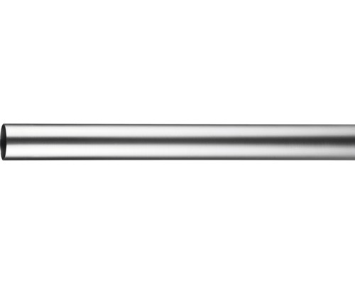 Vorhangstange Narvik, Carpi edelstahl-optik 200 cm Ø 16 mm Edelstahlrohr