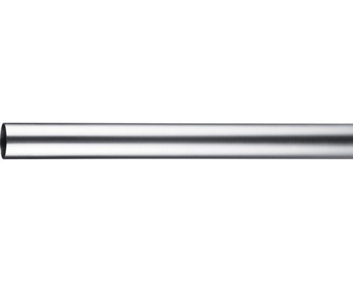 Vorhangstange Narvik, Carpi edelstahl-optik 240 cm Ø 16 mm Metallrohr