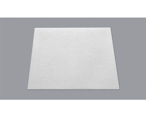 Deckenplatte T149 Leinenstruktur-Optik 50x50x1 cm 2 m² im Pack Quadratische Leinwand zum Bemalen
