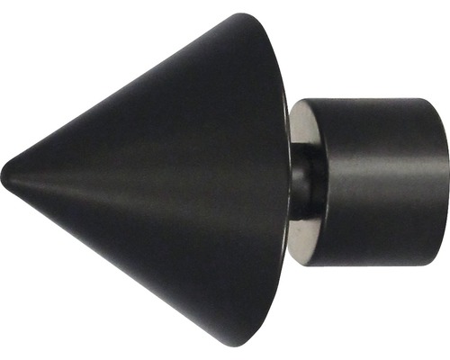 Endstück cone-classic für Carpi schwarz Ø 16 mm 2 Stk.