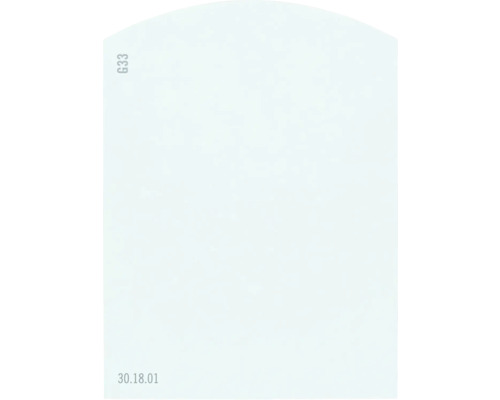Farbmusterkarte G33 Off-White Farbwelt grün 9,5x7 cm