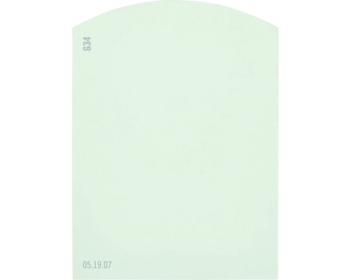 Farbmusterkarte G34 Off-White Farbwelt grün 9,5x7 cm