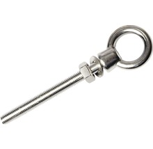 Ringschraube mit Gewinde, Mutter und Unterlegscheibe