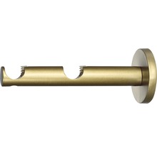 Wandträger 2-läufig für Carpi gold-optik Ø 16 mm 12 cm lang