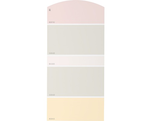 Farbmusterkarte J01 Farben für Körper, Geist & Seele - wohltuend & heilend 21x10 cm