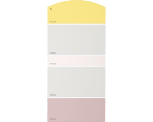 Farbmusterkarte J06 Farben für Körper, Geist & Seele - wohltuend & heilend 21x10 cm