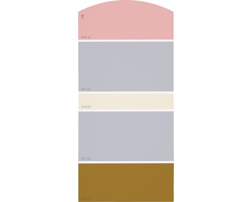 Farbmusterkarte J16 Farben für Körper, Geist & Seele - anregend & aufbauend 21x10 cm