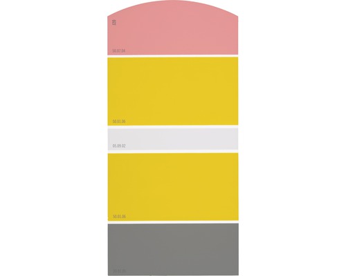 Farbmusterkarte J20 Farben für Körper, Geist & Seele - stimmungsvoll & aktivierend 21x10 cm